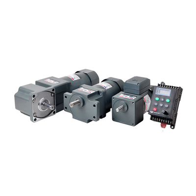 Motor da engrenagem da indução da caixa de engrenagens compacta micro AC/DC com o controlador da velocidade do freio