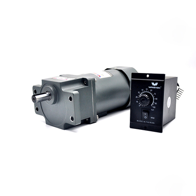 Motor da engrenagem da indução da caixa de engrenagens compacta micro AC/DC com o controlador da velocidade do freio