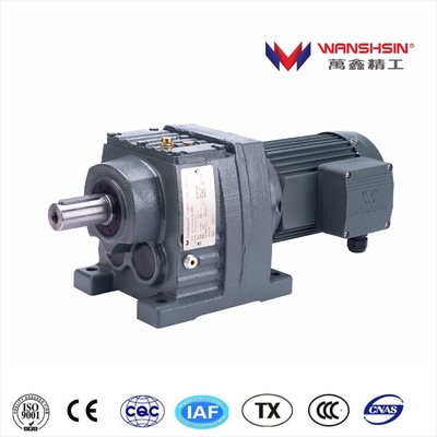 Motor de indução com redutor da engrenagem e VFD, motor de C.A. com redutor