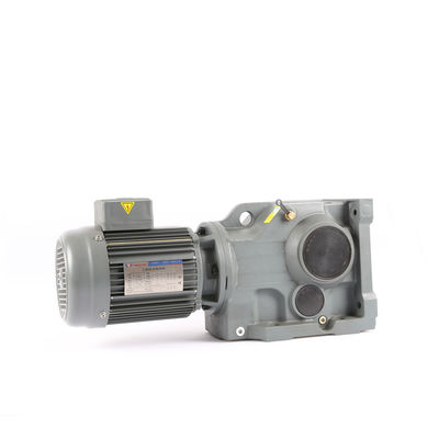 Motor helicoidal montado flange da engrenagem cônica M6 para a maquinaria de levantamento
