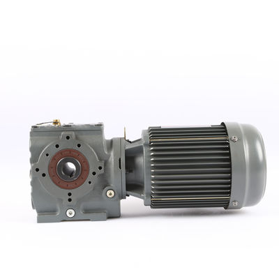 Fases helicoidais montadas flange do motor 2 da engrenagem de sem-fim 62HRC