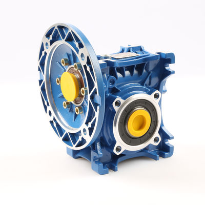 Caixa de engrenagens do sem-fim da caixa de engrenagens de WNMRV com o redutor de velocidade entrado do motor da engrenagem de sem-fim da flange