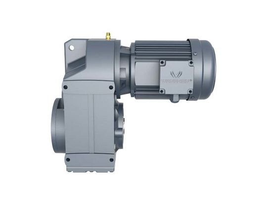 O pé de baixo nível de ruído do redutor da engrenagem do ângulo direito/flange montou para a caixa de engrenagens do guincho