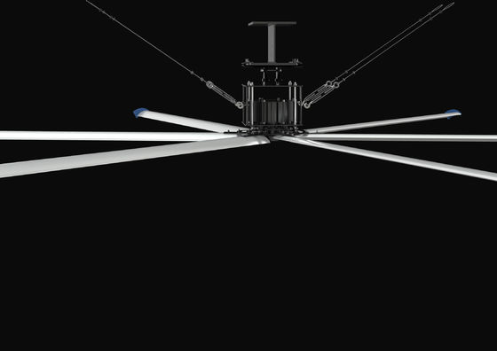 Economia de energia industrial do fã de teto de IP56 90rpm HVLS