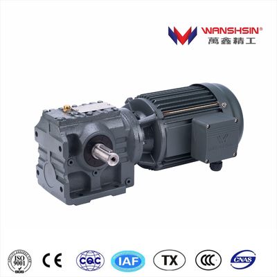 Motor helicoidal chanfrado elétrico da engrenagem da C.A. da série de Wanshsin K para a indústria pesada