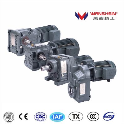 Motor de indução com redutor da engrenagem e VFD, motor de C.A. com redutor