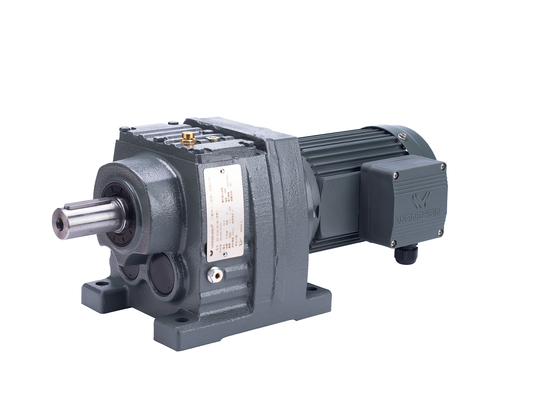 Motor de indução com redutor da engrenagem e VFD, motor de C.A. com redutor